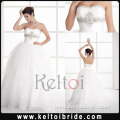 Princess Sweetheart Sweep Train Tulle Bridal Gown
